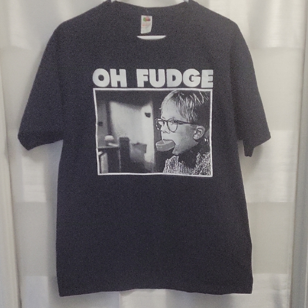 Fruit of the Loom Black HD Cotton T-Shirt